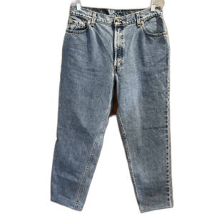 Levi's 550 16 Reg. L Relaxed Fit Tapered Leg Medium Wash Jeans Denim Work